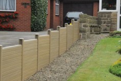 Natural gravel boards.
